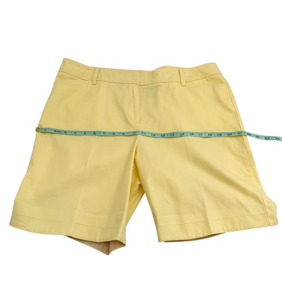 Talbots Size 14 Yellow Perfect Short - Picture 11 of 13